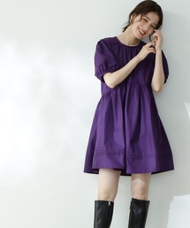 N.（N. Natural Beauty Basic） | ◆パフスリーブチュニックブラウス(シャツ/ブラウス)