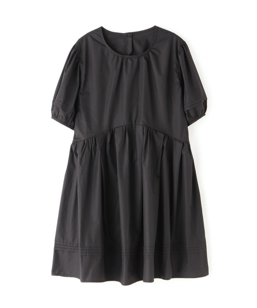 N.（N. Natural Beauty Basic）（エヌエヌナチュラルビューティーベーシック）の「◆パフスリーブチュニックブラウス（シャツ/ブラウス・レディース・ブラック/パープル/オフホワイト・MEDIUM）」の18枚目の写真