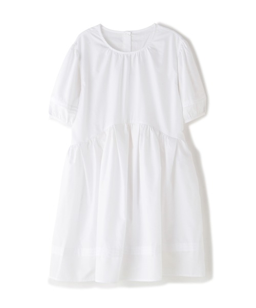 N.（N. Natural Beauty Basic）（エヌエヌナチュラルビューティーベーシック）の「◆パフスリーブチュニックブラウス（シャツ/ブラウス・レディース・ブラック/パープル/オフホワイト・MEDIUM）」の16枚目の写真