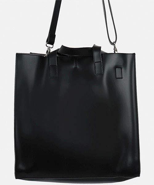 WESTBOY(ウエストボーイ)の「シンセティックレザーショルダートートバッグWO22BG02【WB ORIGINALS】(トートバッグ・メンズ・ブラック・FREE)」の9枚目の写真