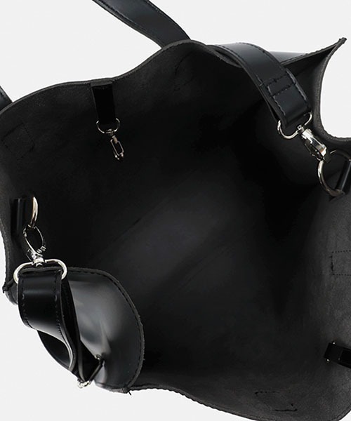 WESTBOY(ウエストボーイ)の「シンセティックレザーショルダートートバッグWO22BG02【WB ORIGINALS】(トートバッグ・メンズ・ブラック・FREE)」の12枚目の写真