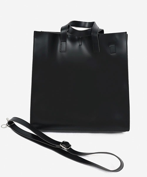 WESTBOY(ウエストボーイ)の「シンセティックレザーショルダートートバッグWO22BG02【WB ORIGINALS】(トートバッグ・メンズ・ブラック・FREE)」の15枚目の写真