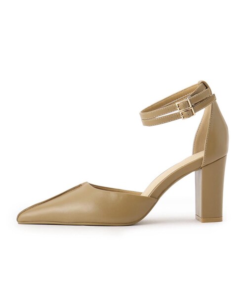 ESPERANZA（エスペランサ）の「センターシームアンクルストラップパンプス（パンプス・レディース・ブラック/ベージュ/ブラウン系8・LL/S/M/L）」の9枚目の写真