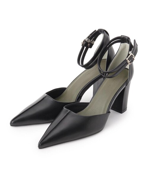 ESPERANZA（エスペランサ）の「センターシームアンクルストラップパンプス（パンプス・レディース・ブラック/ベージュ/ブラウン系8・LL/S/M/L）」の4枚目の写真