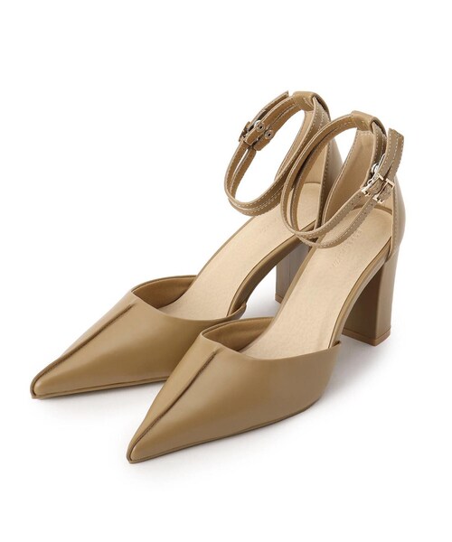 ESPERANZA（エスペランサ）の「センターシームアンクルストラップパンプス（パンプス・レディース・ブラック/ベージュ/ブラウン系8・LL/S/M/L）」の5枚目の写真