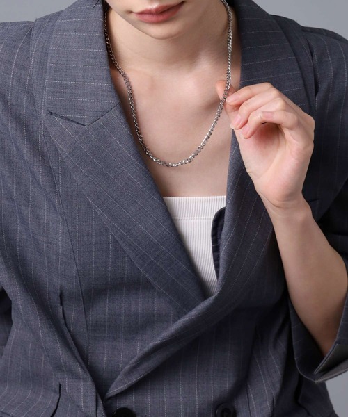 LION HEART（ライオンハート）の「【限定展開】“LH-1”コンフォートチェーンネックレス/サージカルステンレス（金属アレルギー対応）【LION HEART / ライオンハート】（ネックレス・メンズ・シルバー/シルバー系その他/シルバー系その他2・55cm）」の21枚目の写真