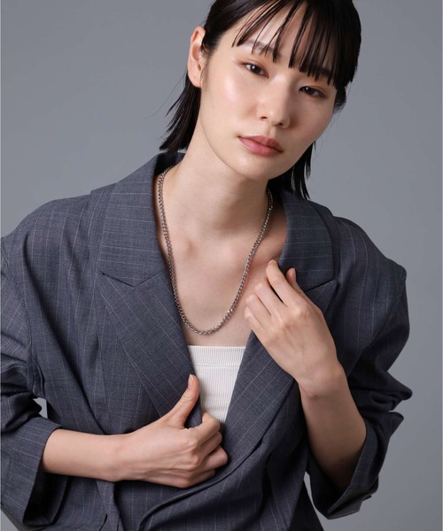 LION HEART（ライオンハート）の「【限定展開】“LH-1”コンフォートチェーンネックレス/サージカルステンレス（金属アレルギー対応）【LION HEART / ライオンハート】（ネックレス・メンズ・シルバー/シルバー系その他/シルバー系その他2・55cm）」の22枚目の写真