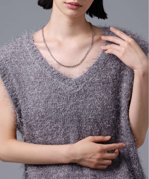 LION HEART(ライオンハート)の「【限定展開】“LH-1”コンフォートチェーンネックレス/サージカルステンレス(金属アレルギー対応)【LION HEART / ライオンハート】(ネックレス・メンズ・シルバー/シルバー系その他/シルバー系その他2・55cm)」の21枚目の写真