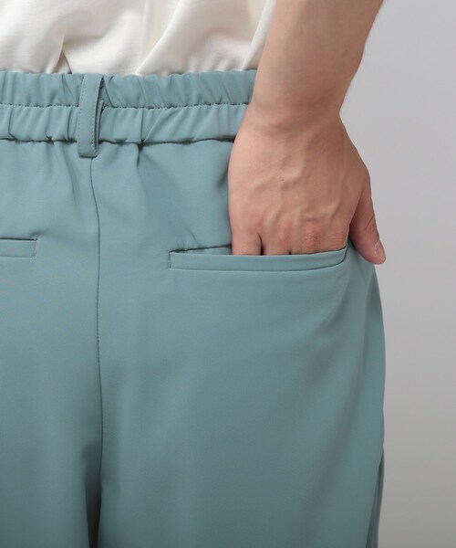 tk.TAKEO KIKUCHI（ティーケータケオキクチ）の「◆ワンタックセミワイドストレートパンツ（その他パンツ・メンズ・ブラック/ブルー/ブラック系・01/02/03）」の10枚目の写真