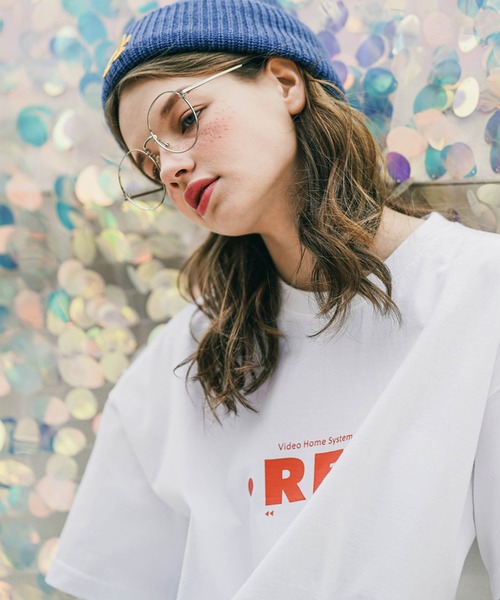WV PROJECT（ダブリューブイプロジェクト）の「【WV PROJECT】Record Short-sleeve Tee（Tシャツ/カットソー・メンズ・ホワイト/ブラック/ネイビー/ピンク/グリーン・M/L）」の18枚目の写真
