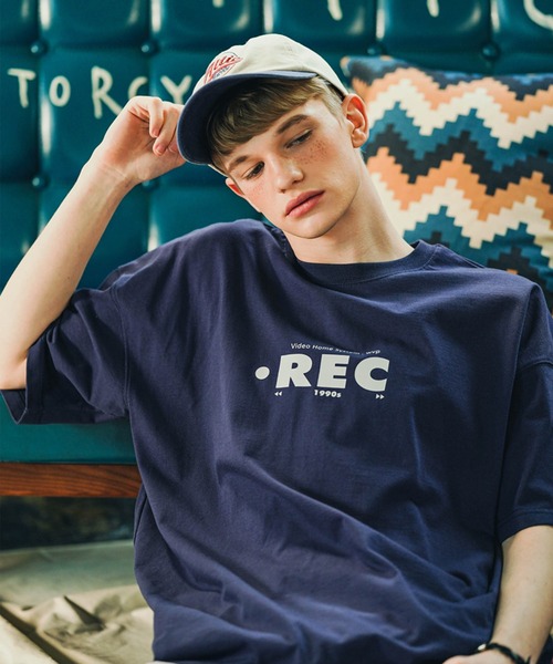 WV PROJECT（ダブリューブイプロジェクト）の「【WV PROJECT】Record Short-sleeve Tee（Tシャツ/カットソー・メンズ・ホワイト/ブラック/ネイビー/ピンク/グリーン・M/L）」の15枚目の写真
