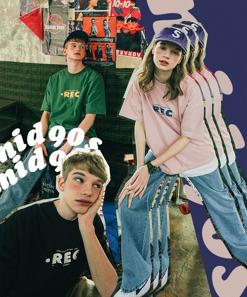 WV PROJECT（ダブリューブイプロジェクト）の「【WV PROJECT】Record Short-sleeve Tee（Tシャツ/カットソー・メンズ・ホワイト/ブラック/ネイビー/ピンク/グリーン・M/L）」の10枚目の写真