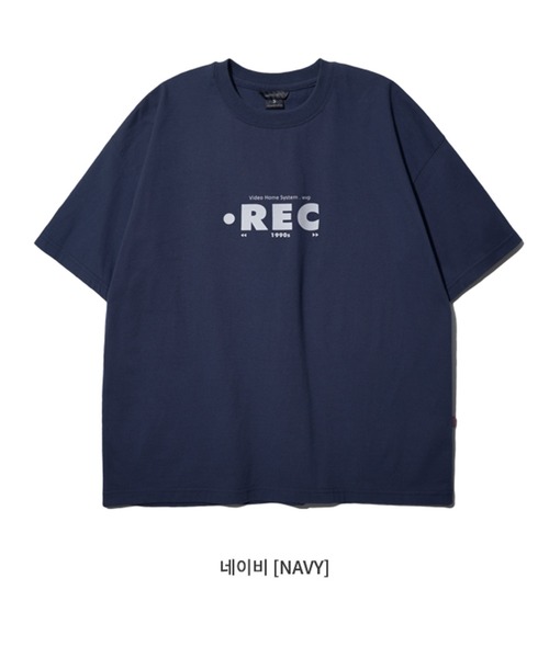 WV PROJECT（ダブリューブイプロジェクト）の「【WV PROJECT】Record Short-sleeve Tee（Tシャツ/カットソー・メンズ・ホワイト/ブラック/ネイビー/ピンク/グリーン・M/L）」の8枚目の写真