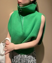 FRAY I.D | ウールタートルニットベスト(ベスト)