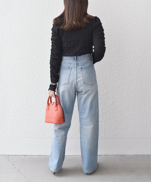 SHIPS（シップス）の「*〈手洗い可能〉シャーリングメロータートル◆（その他トップス・レディース・ブラック/ネイビー/ピンク/ナチュラル・ONE SIZE）」の22枚目の写真