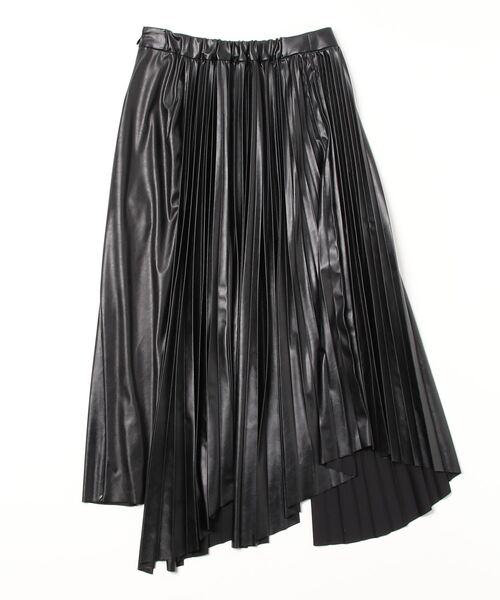 ADDICT NOIR（アディクトノアー）の「ADDICT NOIR/アディクト ノアー/Pleats Skirt（スカート・レディース・ブラック・F）」の6枚目の写真