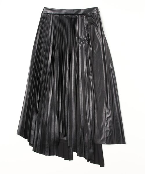 ADDICT NOIR（アディクトノアー）の「ADDICT NOIR/アディクト ノアー/Pleats Skirt（スカート・レディース・ブラック・F）」の5枚目の写真