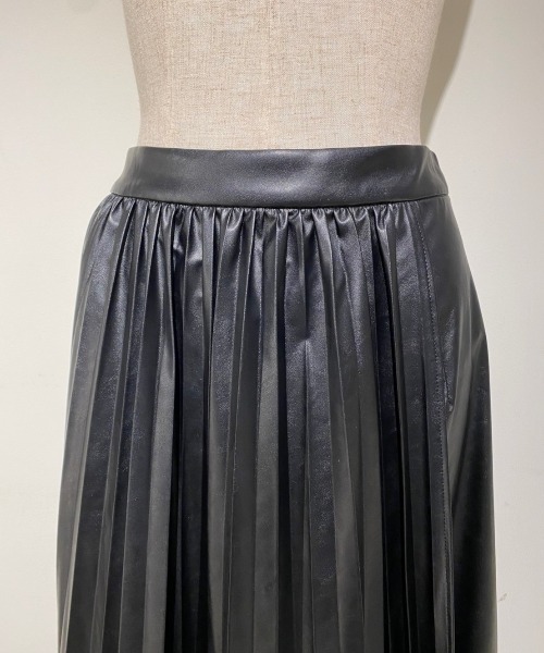 ADDICT NOIR（アディクトノアー）の「ADDICT NOIR/アディクト ノアー/Pleats Skirt（スカート・レディース・ブラック・F）」の7枚目の写真