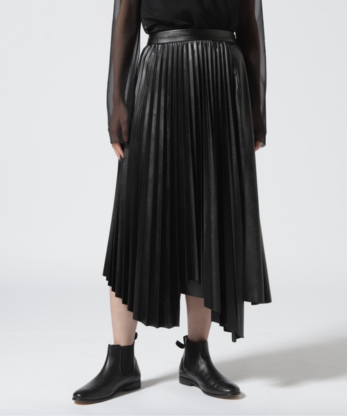 ADDICT NOIR（アディクトノアー）の「ADDICT NOIR/アディクト ノアー/Pleats Skirt（スカート・レディース・ブラック・F）」の11枚目の写真