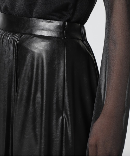 ADDICT NOIR（アディクトノアー）の「ADDICT NOIR/アディクト ノアー/Pleats Skirt（スカート・レディース・ブラック・F）」の15枚目の写真