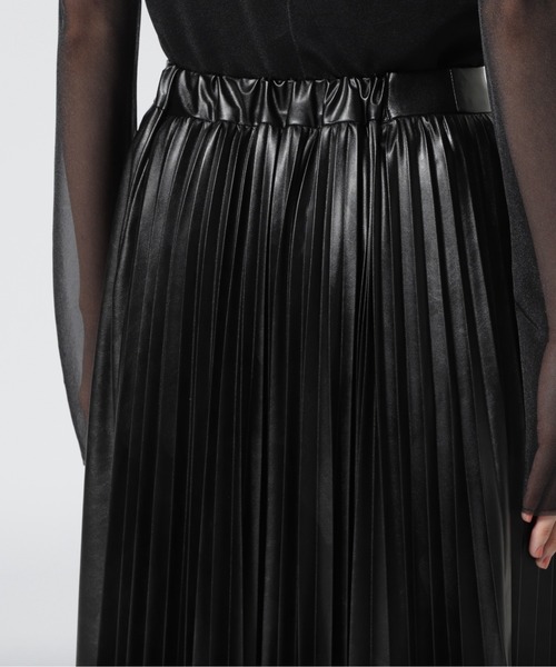 ADDICT NOIR（アディクトノアー）の「ADDICT NOIR/アディクト ノアー/Pleats Skirt（スカート・レディース・ブラック・F）」の16枚目の写真