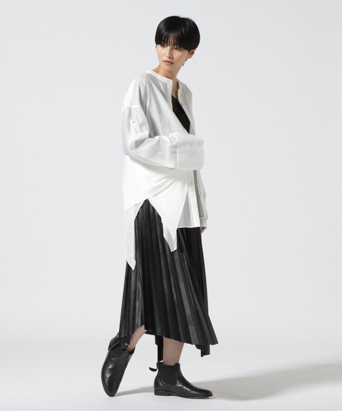 ADDICT NOIR（アディクトノアー）の「ADDICT NOIR/アディクト ノアー/Pleats Skirt（スカート・レディース・ブラック・F）」の18枚目の写真