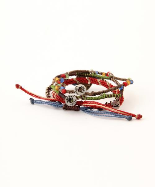 bpr BEAMS（ビーピーアール ビームス ）の「WAKAMI / ブレス Earth （ブレスレット・メンズ・その他1・ONE SIZE）」の4枚目の写真