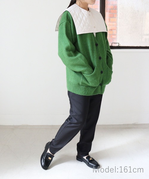 DONOBAN（ドノバン）の「キルティング付け襟（付け襟・レディース・カーキ/ベージュ/アイボリー/ブラック・F）」の7枚目の写真