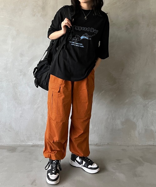 kutir（クティール）の「カーゴスノーパンツ（カーゴパンツ・レディース・ブラック/オフホワイト/カーキ/オレンジ・LARGE/MEDIUM）」の19枚目の写真