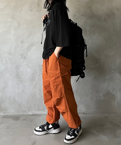 kutir（クティール）の「カーゴスノーパンツ（カーゴパンツ・レディース・ブラック/オフホワイト/カーキ/オレンジ・LARGE/MEDIUM）」の20枚目の写真