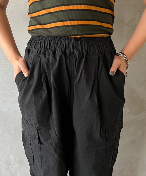kutir（クティール）の「カーゴスノーパンツ（カーゴパンツ・レディース・ブラック/オフホワイト/カーキ/オレンジ・LARGE/MEDIUM）」の21枚目の写真
