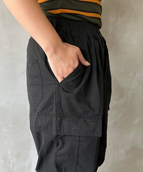 kutir（クティール）の「カーゴスノーパンツ（カーゴパンツ・レディース・ブラック/オフホワイト/カーキ/オレンジ・LARGE/MEDIUM）」の22枚目の写真