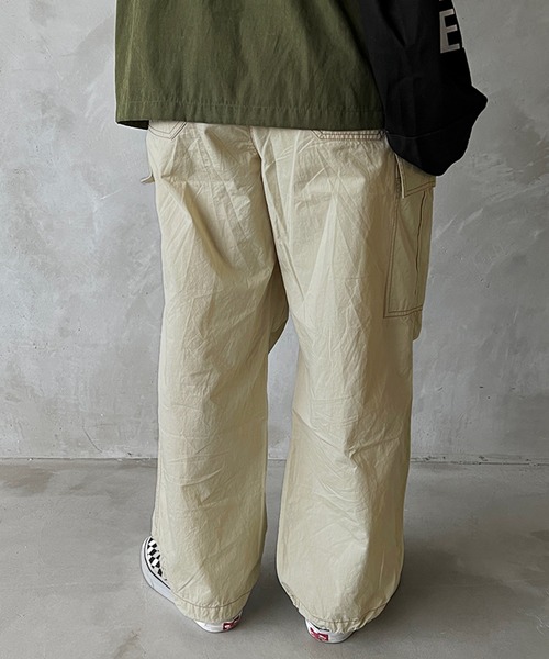kutir（クティール）の「カーゴスノーパンツ（カーゴパンツ・レディース・ブラック/オフホワイト/カーキ/オレンジ・LARGE/MEDIUM）」の6枚目の写真