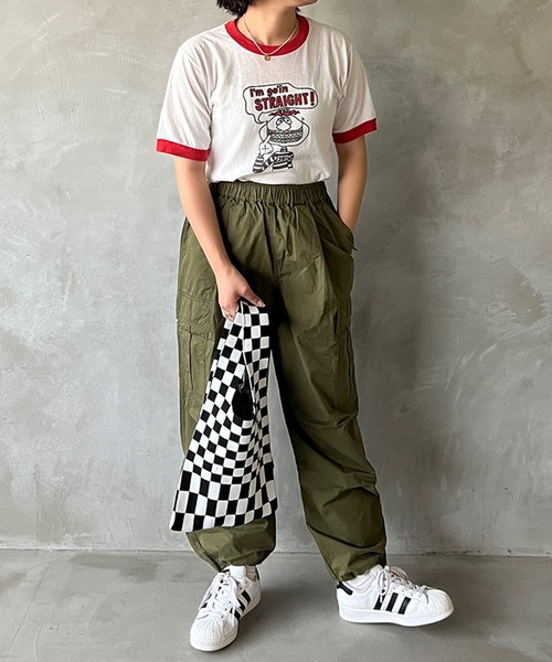 kutir（クティール）の「カーゴスノーパンツ（カーゴパンツ・レディース・ブラック/オフホワイト/カーキ/オレンジ・LARGE/MEDIUM）」の15枚目の写真