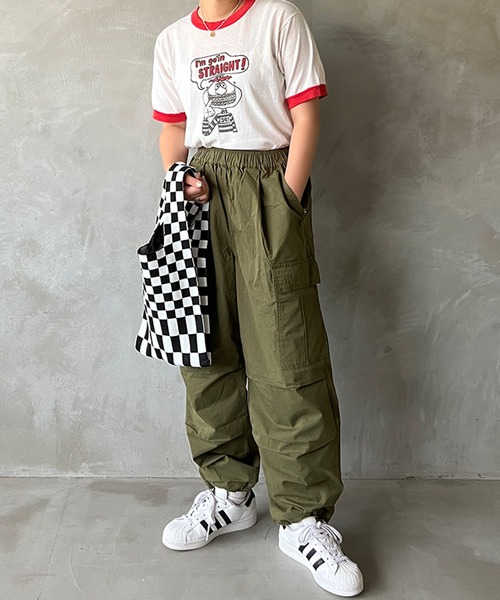 kutir（クティール）の「カーゴスノーパンツ（カーゴパンツ・レディース・ブラック/オフホワイト/カーキ/オレンジ・LARGE/MEDIUM）」の16枚目の写真