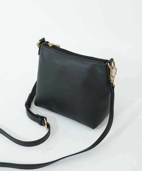 SALON de RUBAN（サロンドルヴァン）の「【SALON de RUBAN / サロン ド ルヴァン】 2wayハンドトート パスケース＆ポーチ付き（トートバッグ・レディース・ワイン/グリーン/ブラック×ホワイト・FREE）」の20枚目の写真