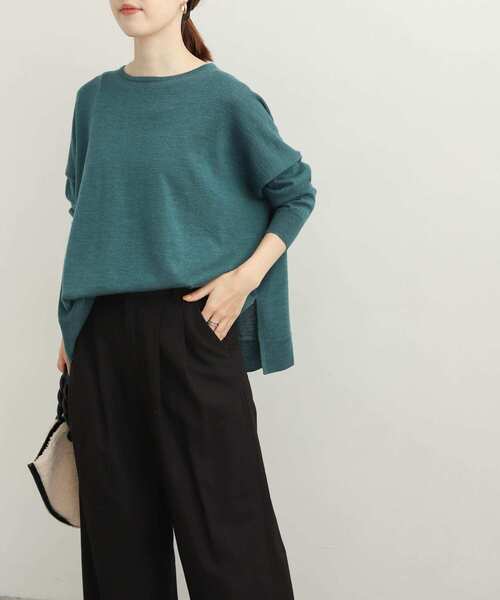DOORS ウールワイドニットプルオーバー URBAN RESEARCH DOORS（アーバンリサーチドアーズ）の「ウールワイド