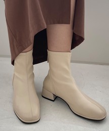 LAUIR | フェイクレザーショートブーツ(ブーツ)