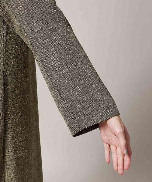 ROPE'（ロペ）の「【辺見えみりさんコラボ】OUTERSUNSET×ROPE'　ツイードドレス（ワンピース・レディース・ブラック系その他/ダークブラウン・36/38）」の12枚目の写真