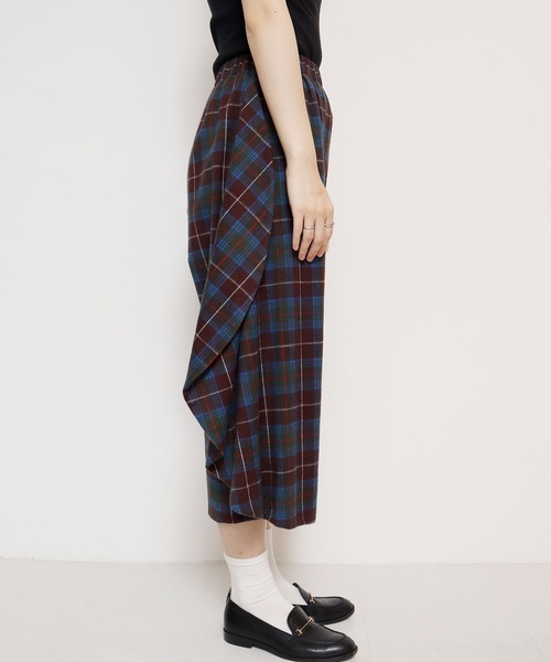 Check Fullmoon パンツ I am I in fact（アイアムアイインファクト）の「CHECK full