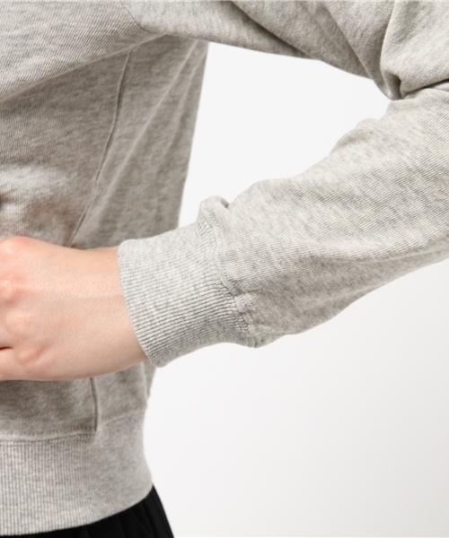 earth music&ecology(アースミュージックアンドエコロジー)の「【パーカーパーカー!】フードレースショートパーカー(パーカー・レディース・アイボリー/ライトグレー/ベージュ系その他/ラベンダー/イエロー/ミント・MEDIUM/SMALL)」の11枚目の写真