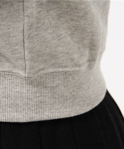 earth music&ecology(アースミュージックアンドエコロジー)の「【パーカーパーカー!】フードレースショートパーカー(パーカー・レディース・アイボリー/ライトグレー/ベージュ系その他/ラベンダー/イエロー/ミント・MEDIUM/SMALL)」の13枚目の写真