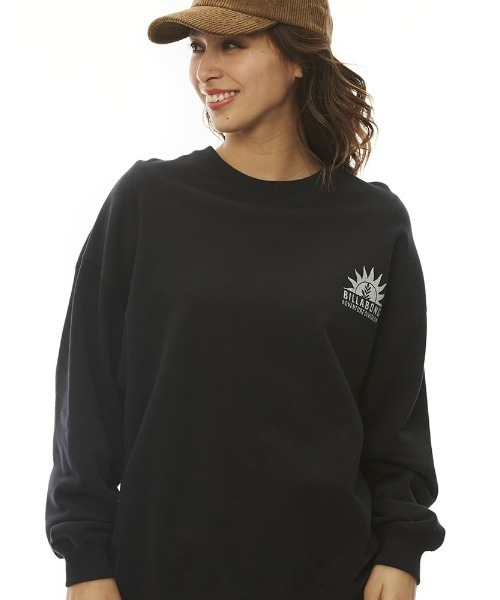 BILLABONG（ビラボン）の「BILLABONG レディース 【A/Div.】 ADIV SWEAT CREW クルーネックトレーナー 【2022年秋冬モデル】（スウェット・レディース・ブラック/オフホワイト/ブラウン系その他/グリーン系その他・MEDIUM/LARGE）」の17枚目の写真