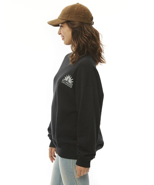 BILLABONG（ビラボン）の「BILLABONG レディース 【A/Div.】 ADIV SWEAT CREW クルーネックトレーナー 【2022年秋冬モデル】（スウェット・レディース・ブラック/オフホワイト/ブラウン系その他/グリーン系その他・MEDIUM/LARGE）」の19枚目の写真