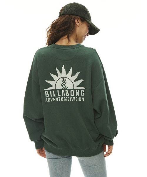 BILLABONG（ビラボン）の「BILLABONG レディース 【A/Div.】 ADIV SWEAT CREW クルーネックトレーナー 【2022年秋冬モデル】（スウェット・レディース・ブラック/オフホワイト/ブラウン系その他/グリーン系その他・MEDIUM/LARGE）」の21枚目の写真