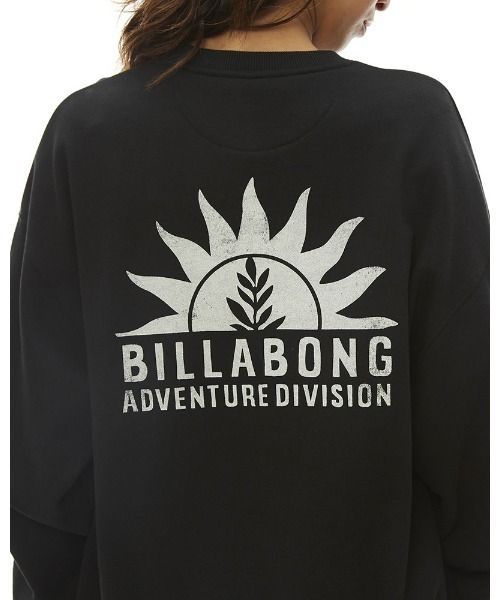BILLABONG（ビラボン）の「BILLABONG レディース 【A/Div.】 ADIV SWEAT CREW クルーネックトレーナー 【2022年秋冬モデル】（スウェット・レディース・ブラック/オフホワイト/ブラウン系その他/グリーン系その他・MEDIUM/LARGE）」の15枚目の写真