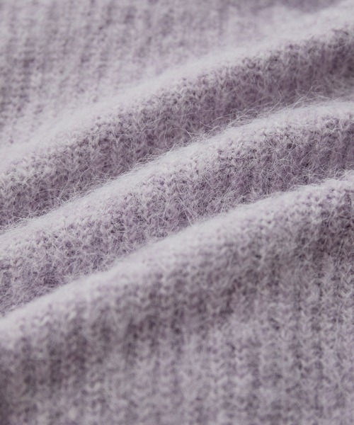 vis-`a-vis（ビサビ）の「【WEB限定】ふわふわボリューム袖クルーネックニットプルオーバー（ニット/セーター・レディース・ブラック/ホワイト/ラベンダー/ピンク・FREE）」の22枚目の写真