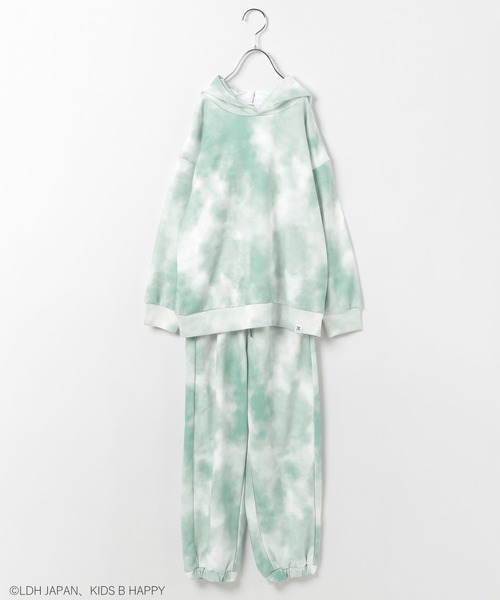 GLOBAL WORK（グローバルワーク）の「LDH＊タイダイスウェットパンツ/157662（スウェットパンツ・キッズ・グリーン/パープル・120cm/130cm/140cm/150cm/160cm）」の7枚目の写真