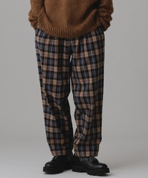 NANO universe | LB.03/アムンゼンチェックイージーパンツ(その他パンツ)