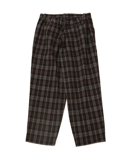 NANO universe（ナノユニバース）の「LB.03/アムンゼンチェックイージーパンツ（その他パンツ・メンズ・ブラック/ネイビー・S/M/L）」の5枚目の写真